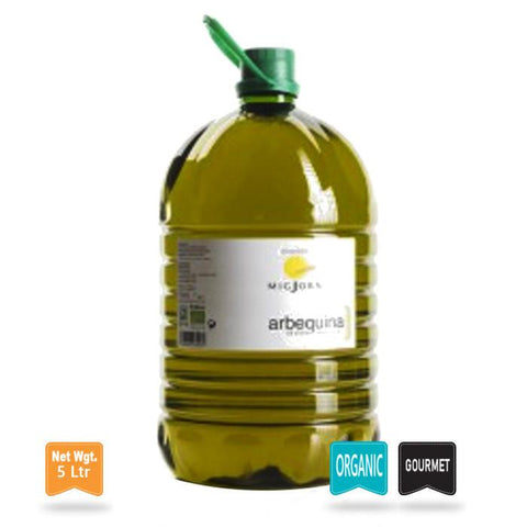 Organic Extra Virgin Olive Oil Arbequina Premium MIGJORN|Aceite de Oliva Extra Virgen Arbequina Ecologico Premium MIGJORN