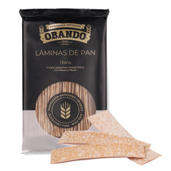 Crispy Gourmet Bread Thins Obando |Laminas de Pan Obando