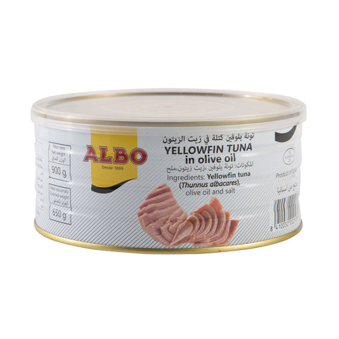 Yellowfin Tuna in Olive Oil - Albo|Atún Claro en Aceite de Oliva - Albo