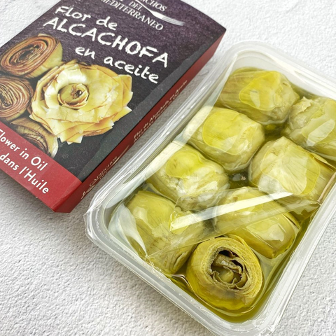 Artichoke Flower in Olive Oil Caprichos del Paladar |Flor de Alcachofa en Aceite de oliva Caprichos del Paladar