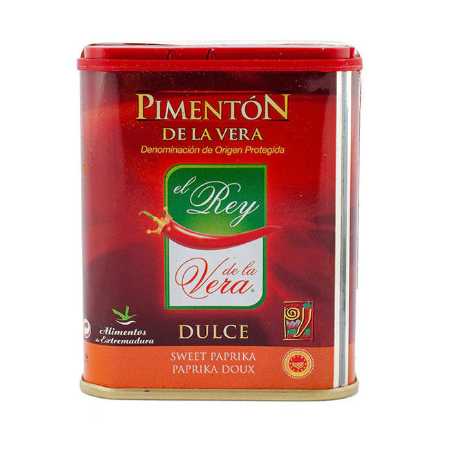 Sweet Smoked  Paprika El Rey de La vera | Pimenton de La Vera Dulce El Rey de La vera