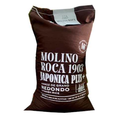 Japonica Plus+ Round Rice Molino Roca|Arroz Redondo Japonica Plus+  Molino Roca