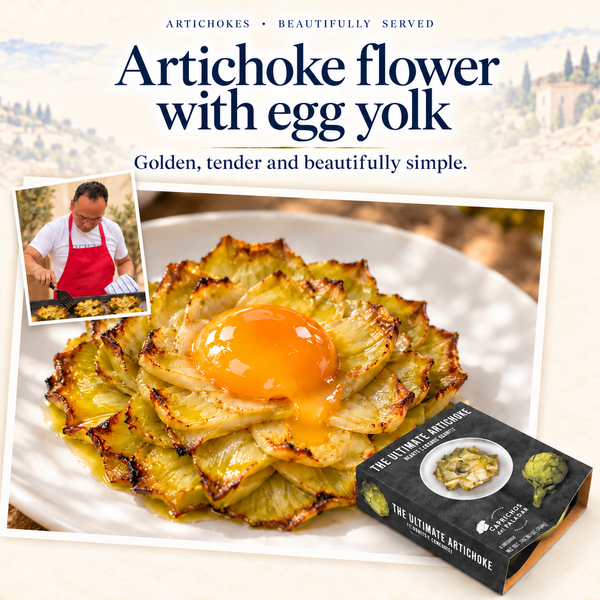 Artichokes, beautifully served | Alcachofas para sorprender - La despensa