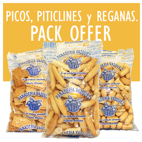 Artisan Bread Snaks | Picos, Piticlines y Reganas