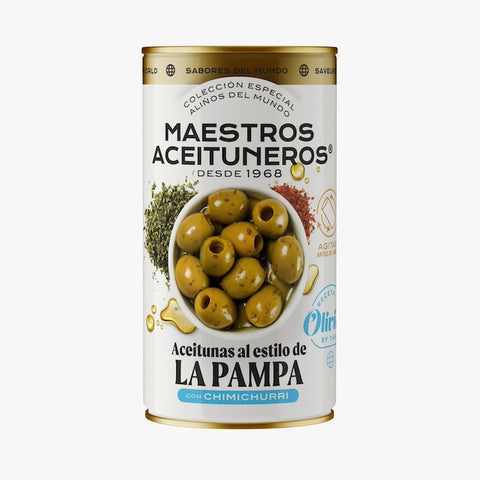 Pampa Style Olives Maestros Aceituneros|Aceitunas Estilo Pampa Maestros Aceituneros