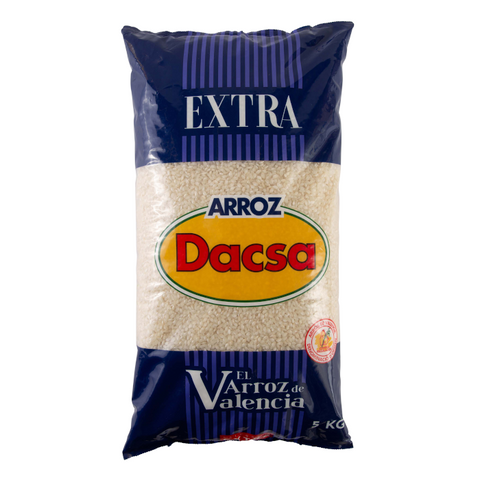 Round Paella Rice D.O. Valencia Dacsa|Arroz Redondo Paella  D.O. Valencia Dacsa