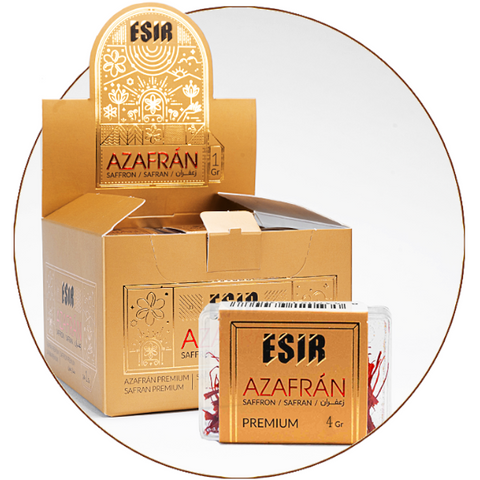 Saffron Premium ESIR 1 Plastic Box | Azafrán Premium ESIR (Caja de plástico de 1 g)