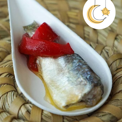 Sardines in Olive Oil 3/4 La brujula 115g | Sardinas en Aceite de Oliva 3/4 La Brújula 115g