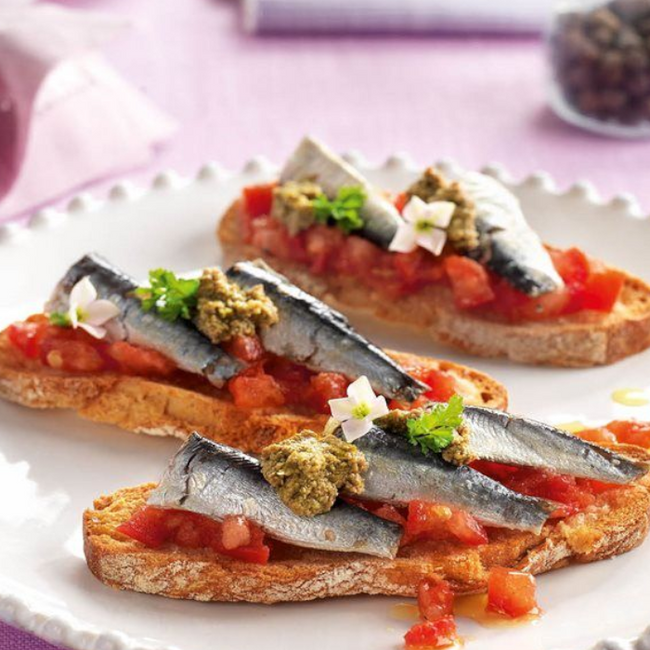 Smoked Sardine in Extra Virgin Olive Oil JOSE Gourmet 120g Tin