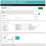 View Your Store Credit