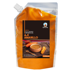 Spicy Yellow Pepper Paste (Aji Amarillo) Deli Foods 1kg Flexi Pack | Pasta de Aji Amarillo Picante 1kg