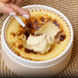 Creamy Basque-style cheesecake BasK | Cremosa Tarta de Queso al Estilo Vasco BasK