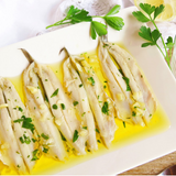 White Anchovy Fillets in Olive Oil Casa Santona 380g Terrine | Boquerones en Vinagre con aceite Casa Santona 380g