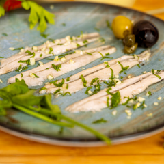 White Anchovies in Vinegar Extra — Casa Santona 100g | Boquerones en Vinagre Extra — Casa Santona 100g