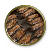 Baby squid in Ink stuffed 12 pieces La Brújula 130g | Chipirones Rellenos en su Tinta 12 piezas La Brújula 130 g