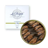 Baby squid in Ink stuffed 12 pieces La Brújula 130g | Chipirones Rellenos en su Tinta 12 piezas La Brújula 130 g