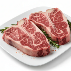Beef T-bone Porterhouse  (Frozen) Argentina | Chuleton de Ternera T bone Argentina (Congelado)