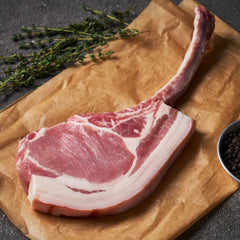 Frozen English Pork Rib Bone in 450g approx.  | Chuleton de Cerdo Duroc congelado 450 g approx.