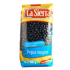 Black Beans Mexico La Sierra 900g Bag | Frijoles Secos La Sierra 900g Bag
