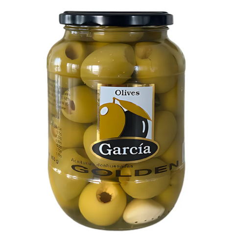 Marinated Gordal Pitted Olives Garcia | Aceituna Gordal Sin Hueso Marinada Garcia