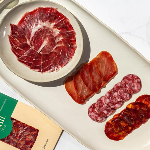 Iberian Cold Cuts Gourmet Selection Hand Sliced Fisan | Selection de ibericos Gourmet Fisan