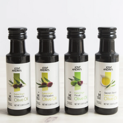 Extra Virgin Olive Oil Pack of 4 x 25ml Jose Andres|Estuche 4 x 25ml Aceites Extra Virgen variados Jose Andres