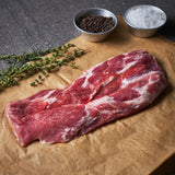 Frozen English Pork Pluma Dingley Dell 1kg approx. 1kg | Pluma de Cerdo Duroc Congelado Dingley Dell Approx. 1Kg.