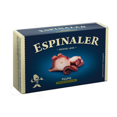 Octopus slices in Olive Oil Espinaler 115g Tin | Pulpo en Aceite de Oliva Espinaler 110g
