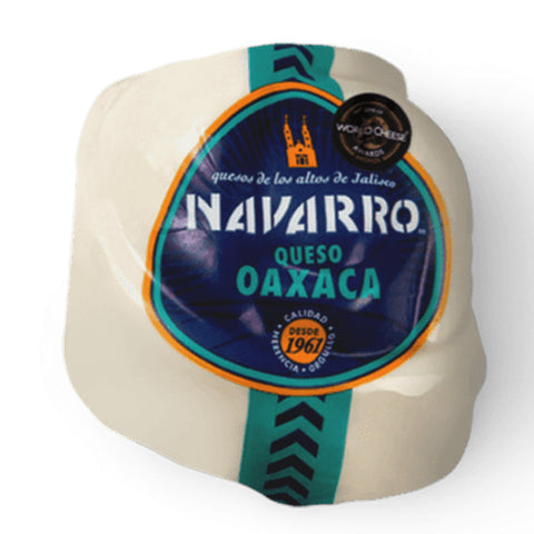 Oaxaca Cow Milk Cheese Navarro 400g Wedge | Queso Oaxaca mexicano Navarro 400g