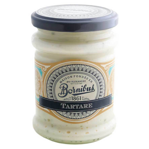 Tartare Sauce Bornibus France 220g Glass Jar  | Salsa Tartara Bornibus 220g