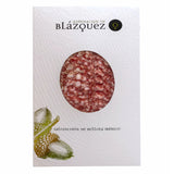 Iberico 50% Bellota Salchichon Blazquez 100g PDO Guijuelo | Salchichon Iberico 50% de bellota Blazquez 100g DOP Guijuelo