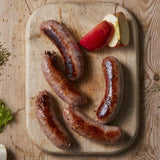 Frozen English Pork & Smoked Apple Sausages 6 Pc  | Salchichas congeladas de cerdo inglés a la manzana ahumada 6 Pc