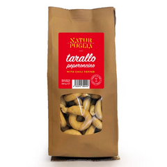 Bread Snacks Tarallo Chili Pepper Flavor 250g Bag