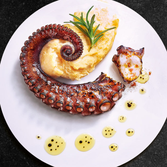Frozen Cooked Octopus Tentacle 195g