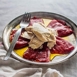 Yellowfin Tuna Belly in Olive Oil Ribeira 111g Tin | Ventresca de Atún Claro en Aceite de Oliva Ribeira 111g