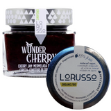 Organic Cherry Jam Extra Lorusso 305 Glass Jar | Mermelada de Cereza Ecologica Extra Lorusso 305g