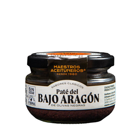 Black Aragon Olive Pate|Pate Aceitunas Negras Aragon