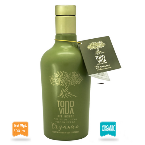 Organic Extra Virgin Olive Oil  Todo Vida |Aceite de Oliva Virgen Extra Orgánico Todo Vida