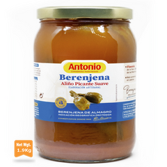 Almagro Aubergine in Light Hot Sauce|Berenjena de Almagro en Aliño Picante Suave