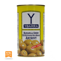 Anchovy Stuffed Olives YBARRA|Aceitunas Rellenas Anchoa YBARRA