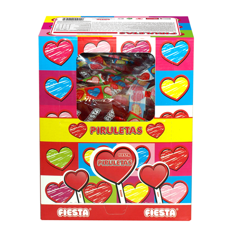 Heart Mouthpainter Candy|Piruleta Pintalenguas