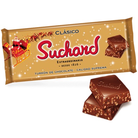 Chocolate Nougat Suchard |Turrón de Chocolate Shuchard