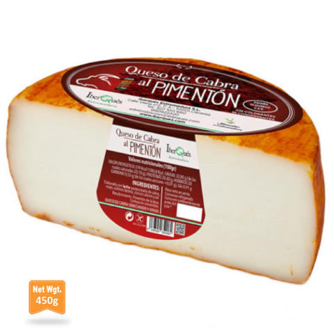 Goat Cheese with Paprika IBERQUES|Queso de Cabra al Pimenton IBERQUES