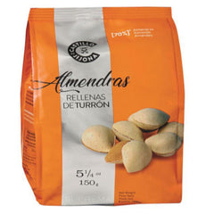 Filled Almonds with Soft Nougat Castillo Jijona|Almendras Rellenas de Turron de Jijona Castillo Jijona