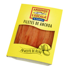 Anchovies Fillets Anxoves de L'Escala 80g Blister|Filetes de Anchoa de L'Escala 80g Blister