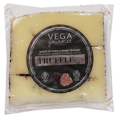 Sheep Cheese with Black Truffle Vega Mancha|Queso de Oveja con Trufa Negra Vega Mancha