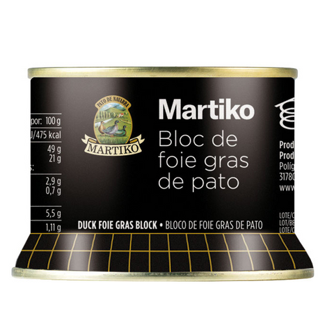 Duck Foie Gras Block Martiko 130g Tin