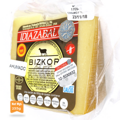 Smoked Idiazabal DOP Cured Cheese BIZKOR|Queso Idiazabal DOP Ahumado Curado BIZKOR