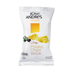 Artisan Potato Chips With Extra Virgin Olive Oil Jose Andres|Patatas Fritas Con Aceite Oliva Extra Virgen Jose Andres