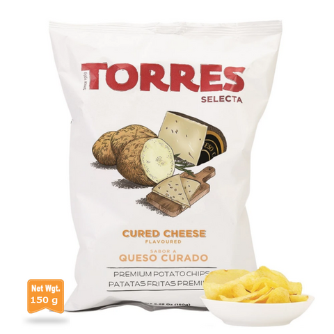 Torres Potato Chips Cured Cheese Flavoured|Patatas Fritas Sabor a Queso Curado